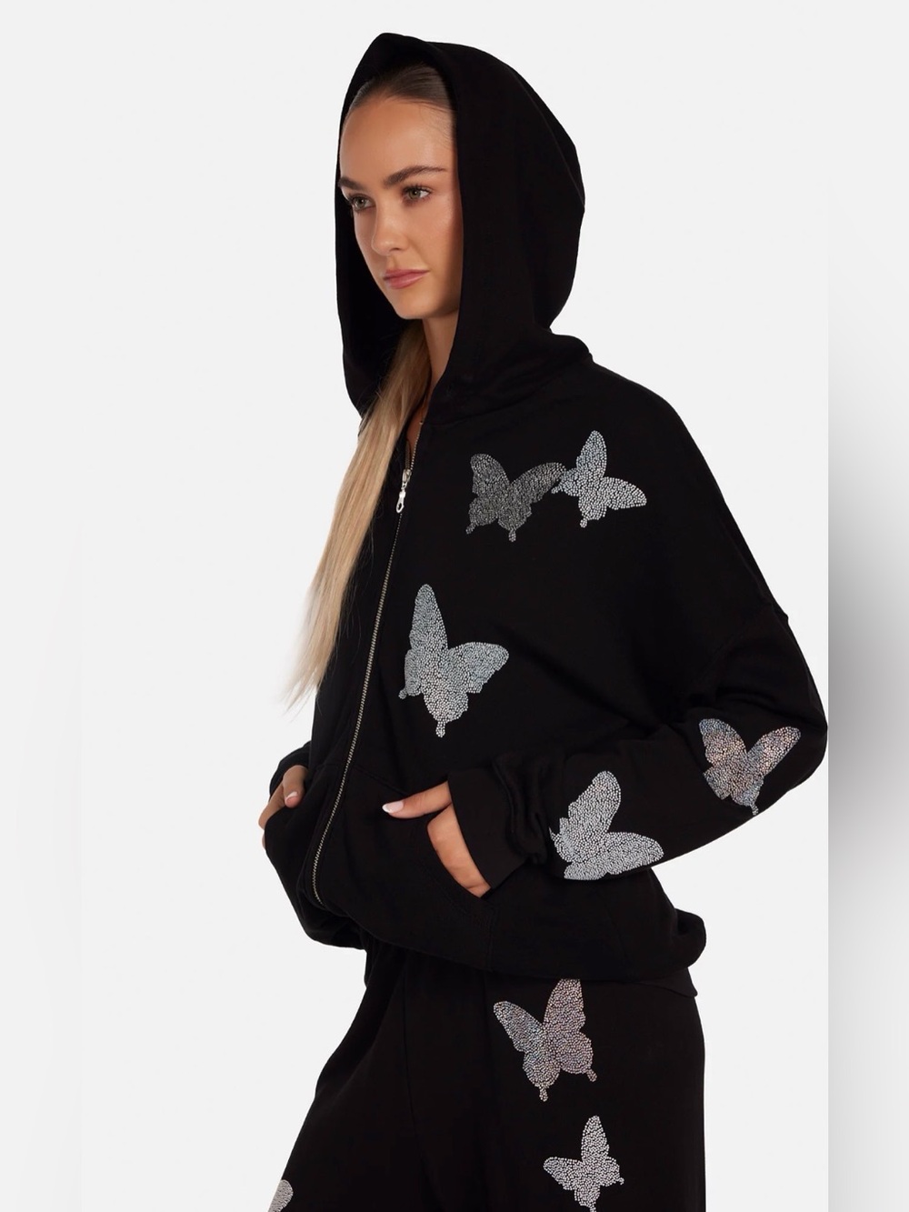 Lauren Moshi KOA CRYSTAL OPAL BUTTERFLIES Size M - Picture 3 of 9